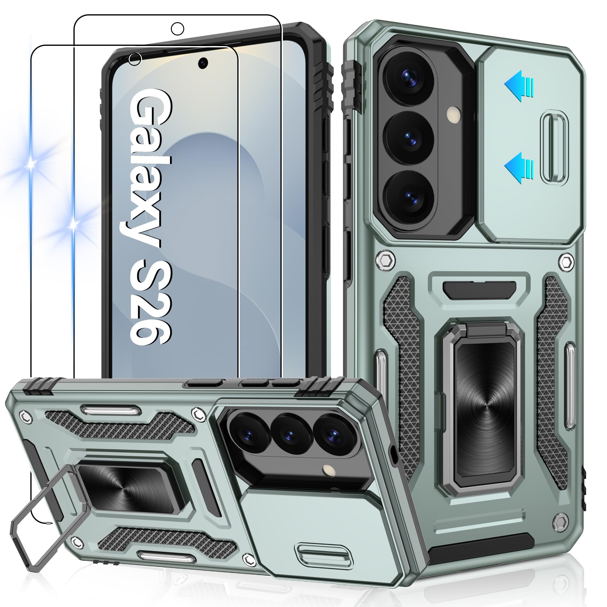 Jshru Handyhülle für Samsung Galaxy A56/A36/A16/A17 5G/A06/A26/A05S/S20/S21/S22/S23/S24/S25/S26 Hülle