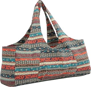 Bolsa de ioga, bolsa de tapete de ioga de lona, bolsa de ioga ecológica, bolsa de ioga grande com bolsos, bolsa de bagagem de grandes dimensões, sacolas de compras, bolsa de viagem