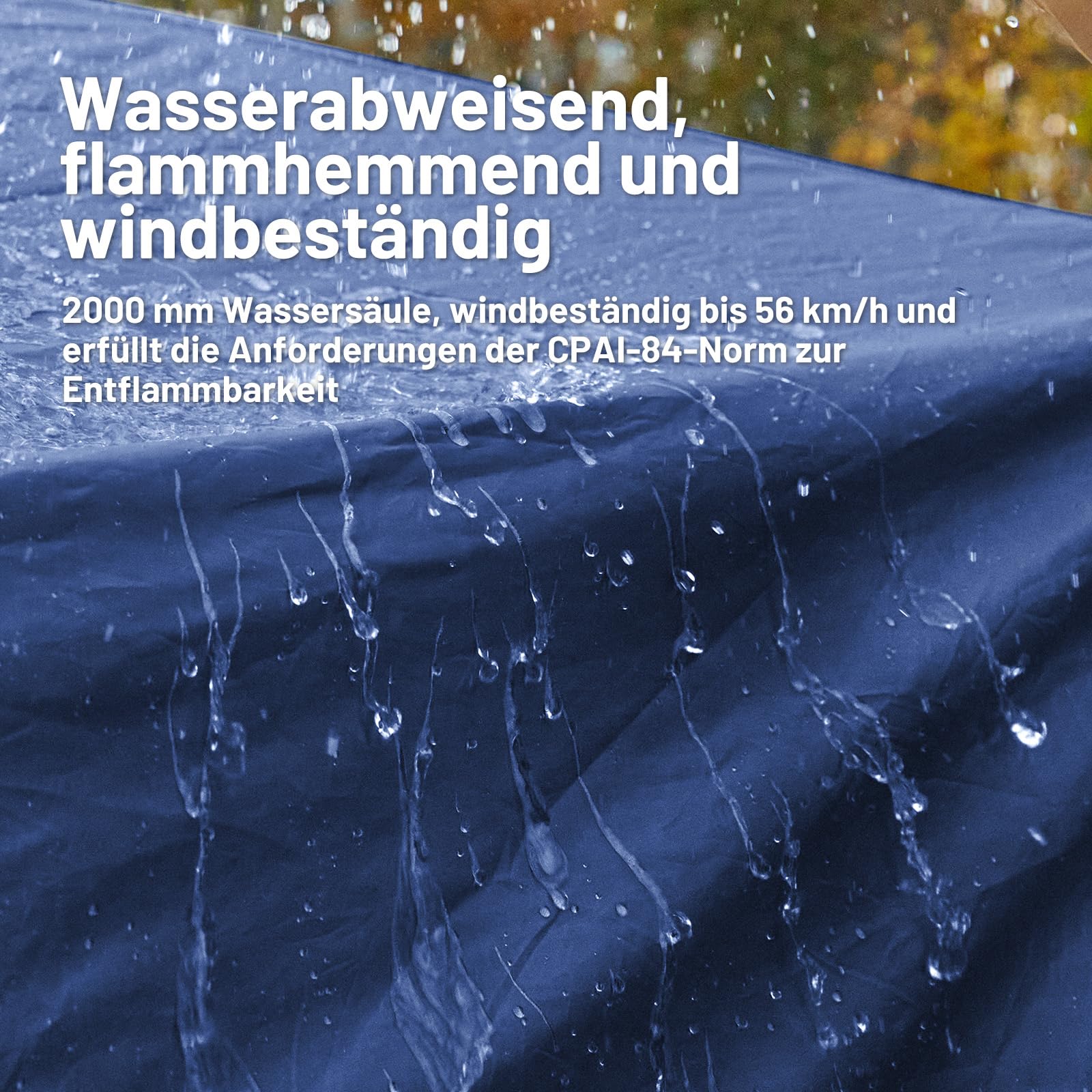 TIMBER RIDGE Heckzelt Auto 4-5 Personen Autozelt Heckklappe 2000 mm Wasserdicht Camping Zelt SUV für Wohnwagen Familie Reise 305cmx245cm