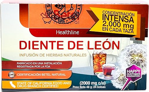 Miniatura 4 de Betel Natural - Té Diente de León (diente de león) prémium - Desintoxicación y limpieza - 24 bolsas de té