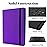 Fabmaker Premium Card Binder, 9 Pocket - Sturdy Card Holder for 360 Cards, Cover & Album for YuGiOh, MTG, TCG & Sports Cards - Purple