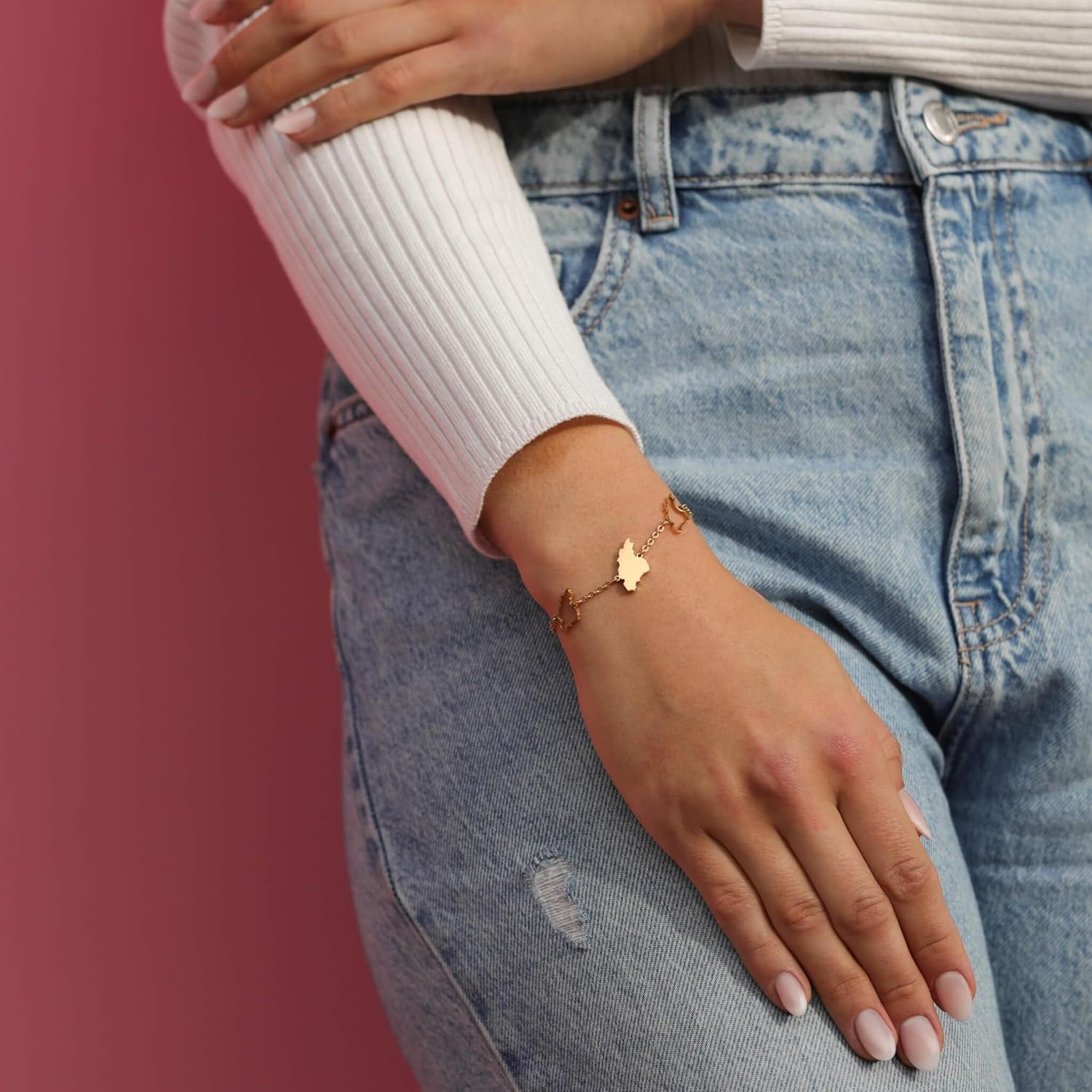 d'origine Iran Map Bracelet Unisex Women Men Iranian Jewellery Iranian Bracelet Iran Flags Jewellery