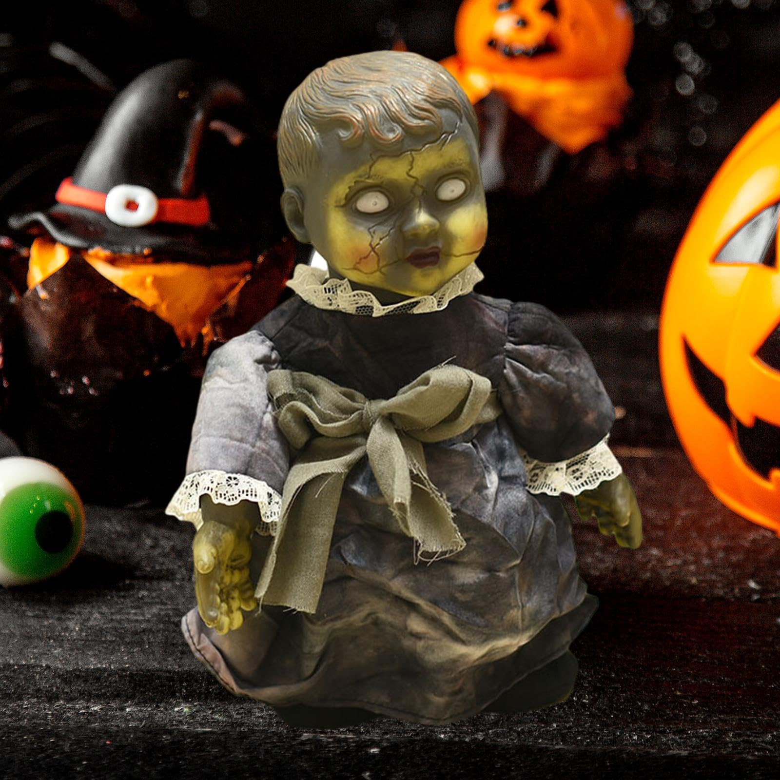 Decor Creepy Baby Doll Creepy Baby Doll Spirithalloween.com