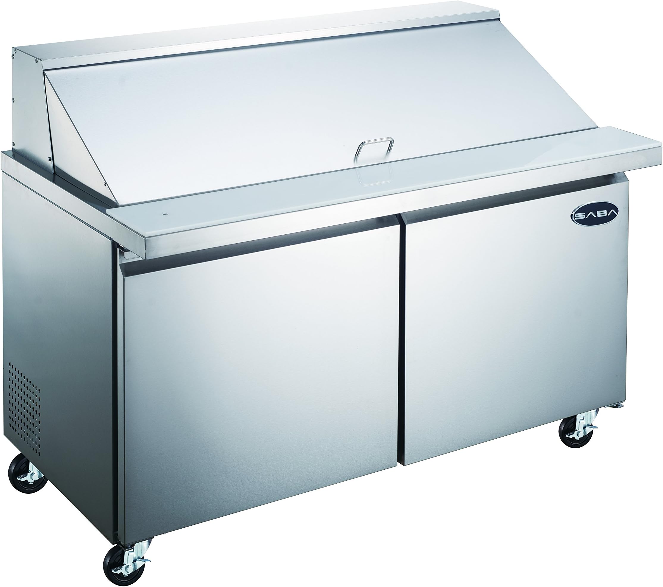 SABA 36" Commercial Mega Sandwich Prep Table Refrigerator
