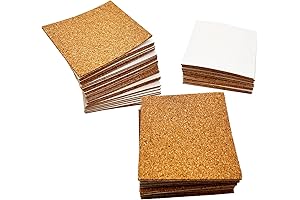 MYYZMY Self-Adhesive Cork Squares: Protect Surfaces, Dampen Noise