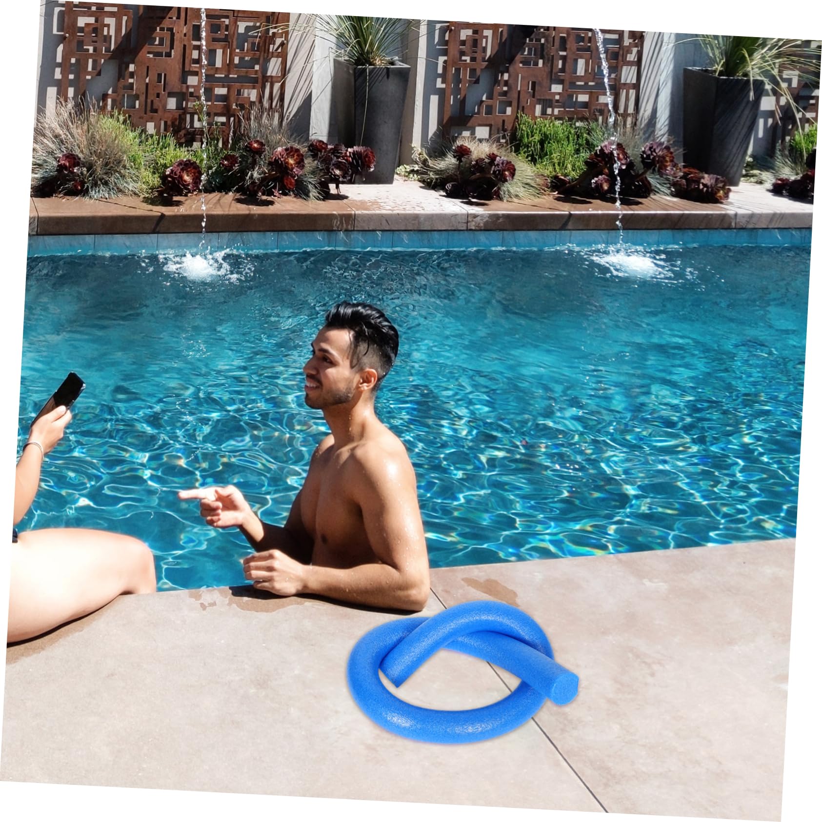 BESPORTBLE 4 Stück Schwimmnudel Epe Schaumstoff Ergonomisch Leicht Schwimmhilfe Für Erwachsene Bunte Poolnudeln Für Wasserspaß Und Schwimmtraining