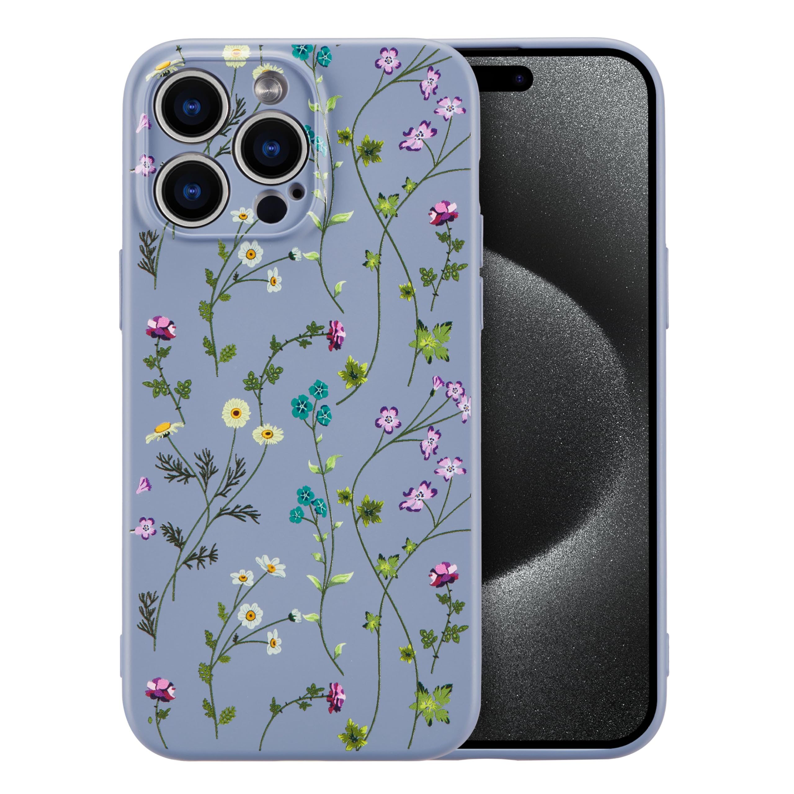 RALEAVO Flower Case for iPhone 15 Pro Max