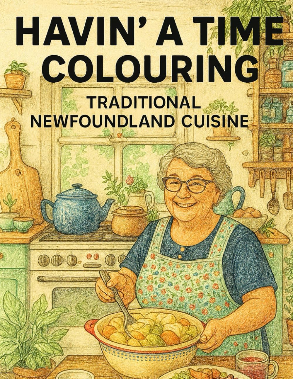 Havin' a Time Colouring: Traditional Newfoundland Cuisine (Havin' a Time Coloring)