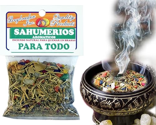 1 PC All Purpose-para TODO Mezcla de incienso a base de hierbas SAHUMERIO ESPIRITUAL DE HIERBAS para quemar sobre carbón vegetal