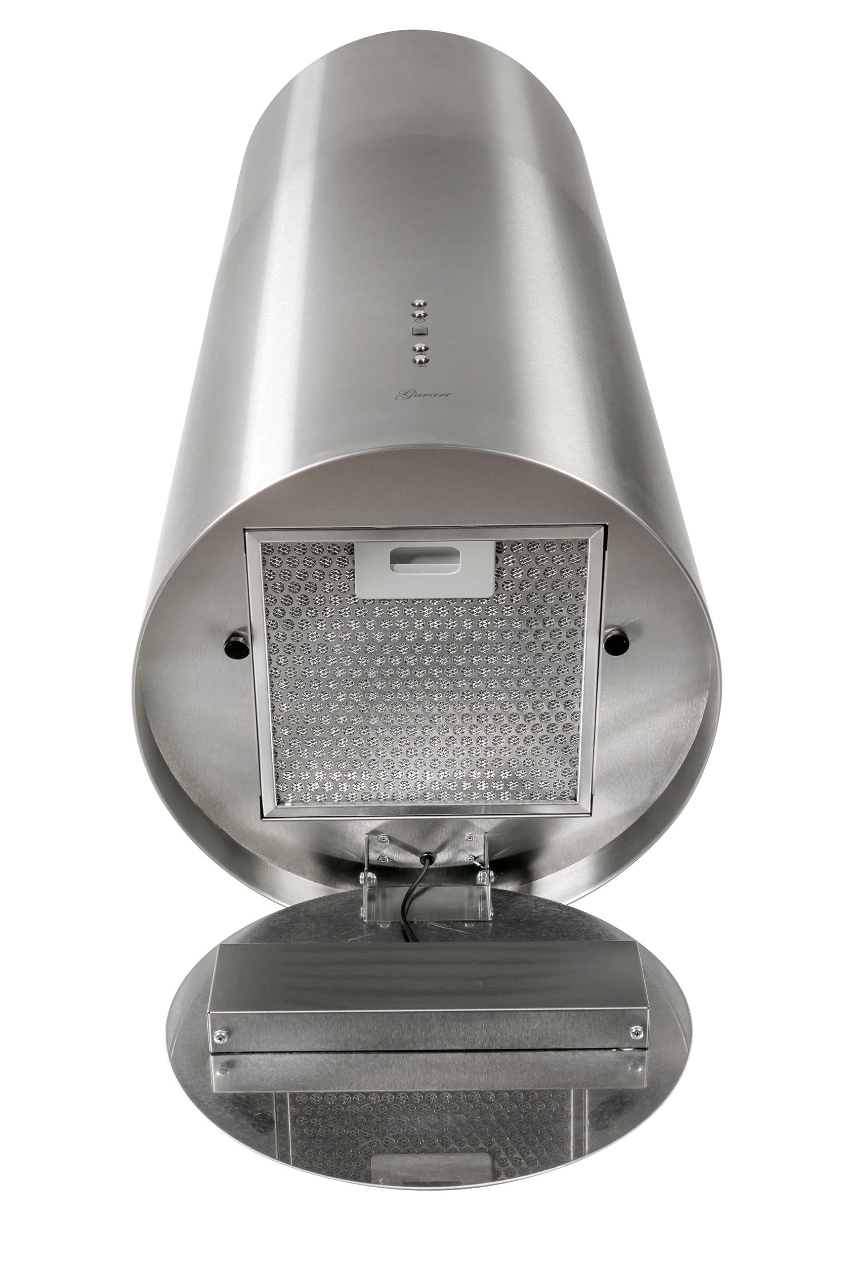 Gurari GCH I 385 36 IS Prime Insel Dunstabzugshaube 36 cm Edelstahl 1000m³/h LED Beleuchtung Randabsaugung