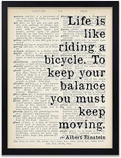 Albert Einstein Quote Prints - Scientist Quotes Print - Posters for Classrooms and Offices - Poster - Wall Art - Home Decor - Frame Not Included