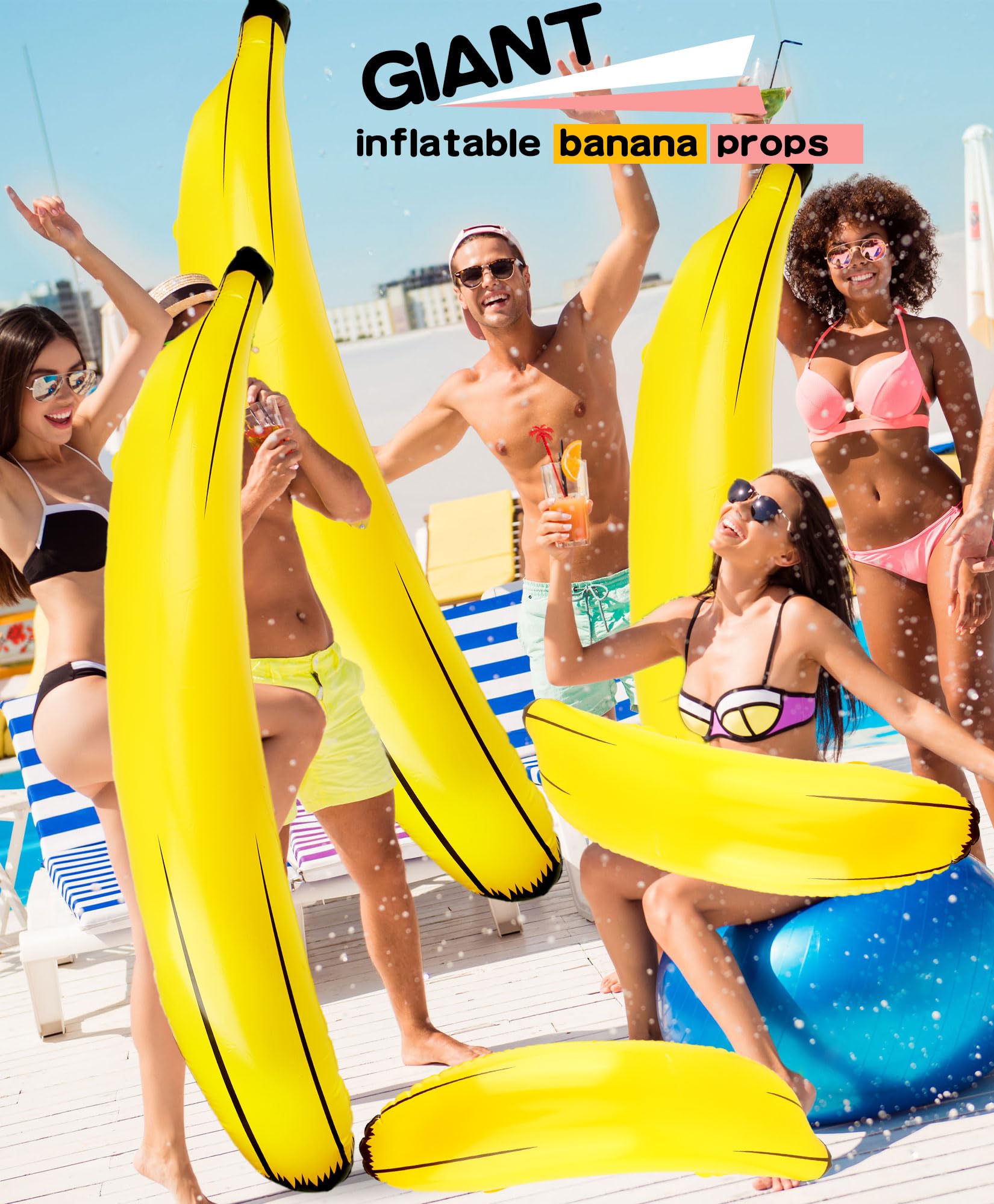 Lot De 3 Ballons Gonflables 3D En Forme De Dinosaure - Pour Fête D