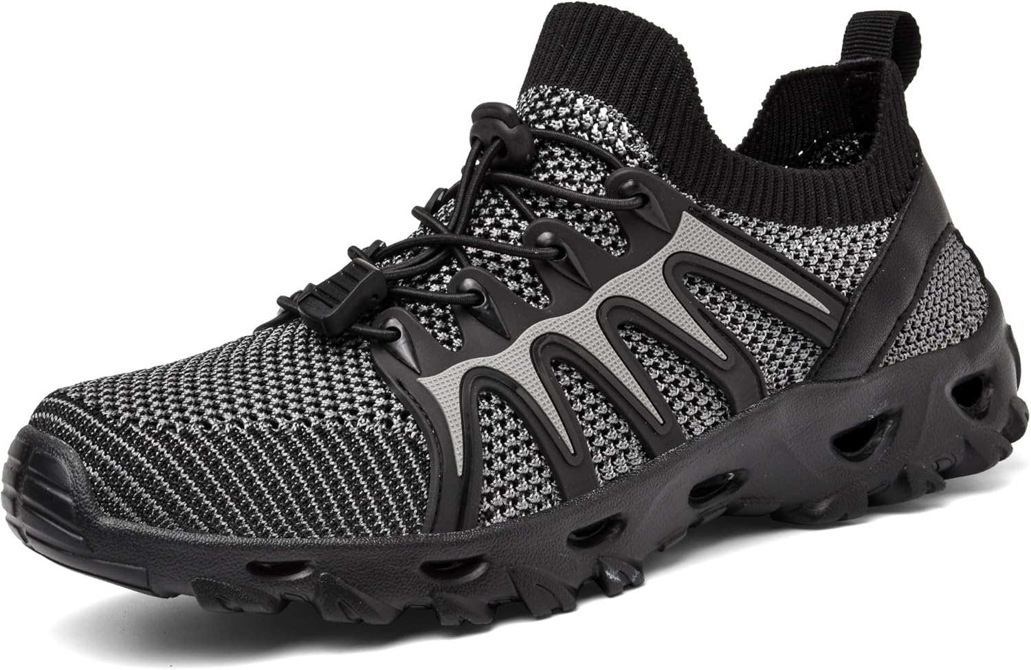 TANGYUGEN Mens Womens Water Shoes Quick Drying Aqua Beach Shoes Water Hiking Shoes Lightweight Water Sports Shoes for Swimming Fishing Kayaking