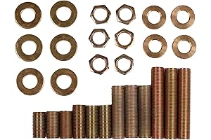 Creative Hobbies ELYPACK - 28 Piece Lamp Making Parts Assortment Pack