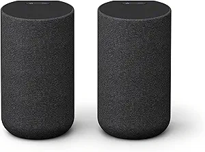 Sony SA-RS5 Wireless Rear Speakers with Built-in Battery for BRAVIA Theater (BAR 8, BAR 9), HT-A7000/A5000/A3000 and STR-AN1000