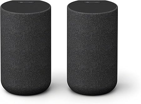 Sony SA-RS5 Wireless Rear Speakers with Built-in Battery for BRAVIA Theater (BAR 8, BAR 9), HT-A7000/A5000/A3000 and STR-AN1000