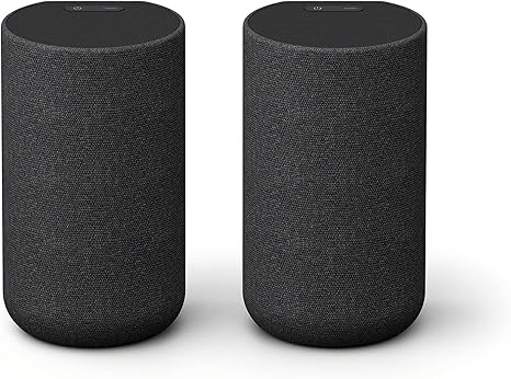 Sony SA-RS5 Wireless Rear Speakers with Built-in Battery for BRAVIA Theater (BAR 8, BAR 9), HT-A7000/A5000/A3000 and STR-AN1000