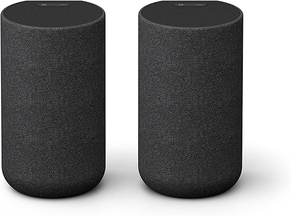 Sony SA-RS5 Wireless Rear Speakers with Built-in Battery for BRAVIA Theater (BAR 8, BAR 9), HT-A7000/A5000/A3000 and STR-AN1000