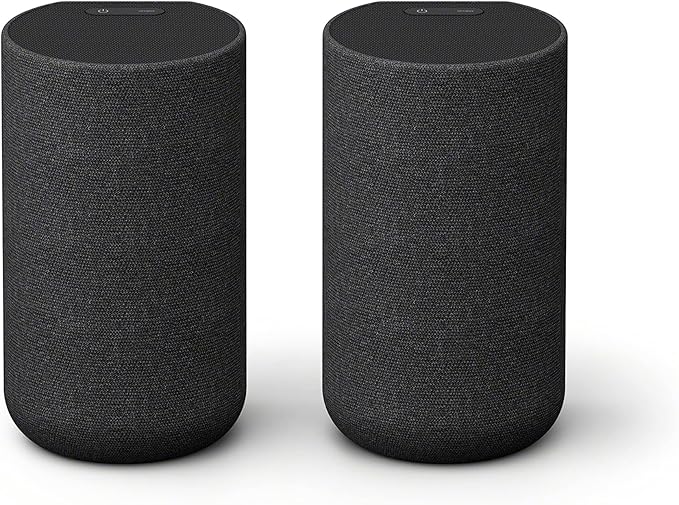 Sony SA-RS5 Wireless Rear Speakers with Built-in Battery for BRAVIA Theater (BAR 8, BAR 9), HT-A7000/A5000/A3000 and STR-AN1000