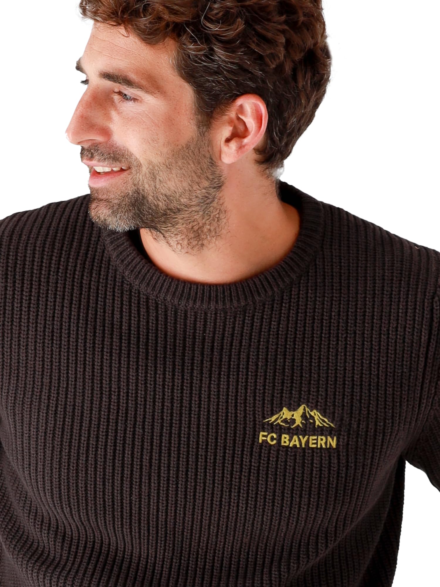 FC Bayern München | Strickpullover Heimat | Herren | Schwarz