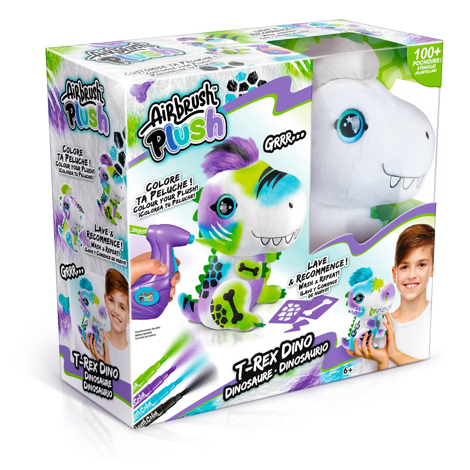 Canal Toys White - Style 4 Ever - Color Your Dinosaur - Ofg243