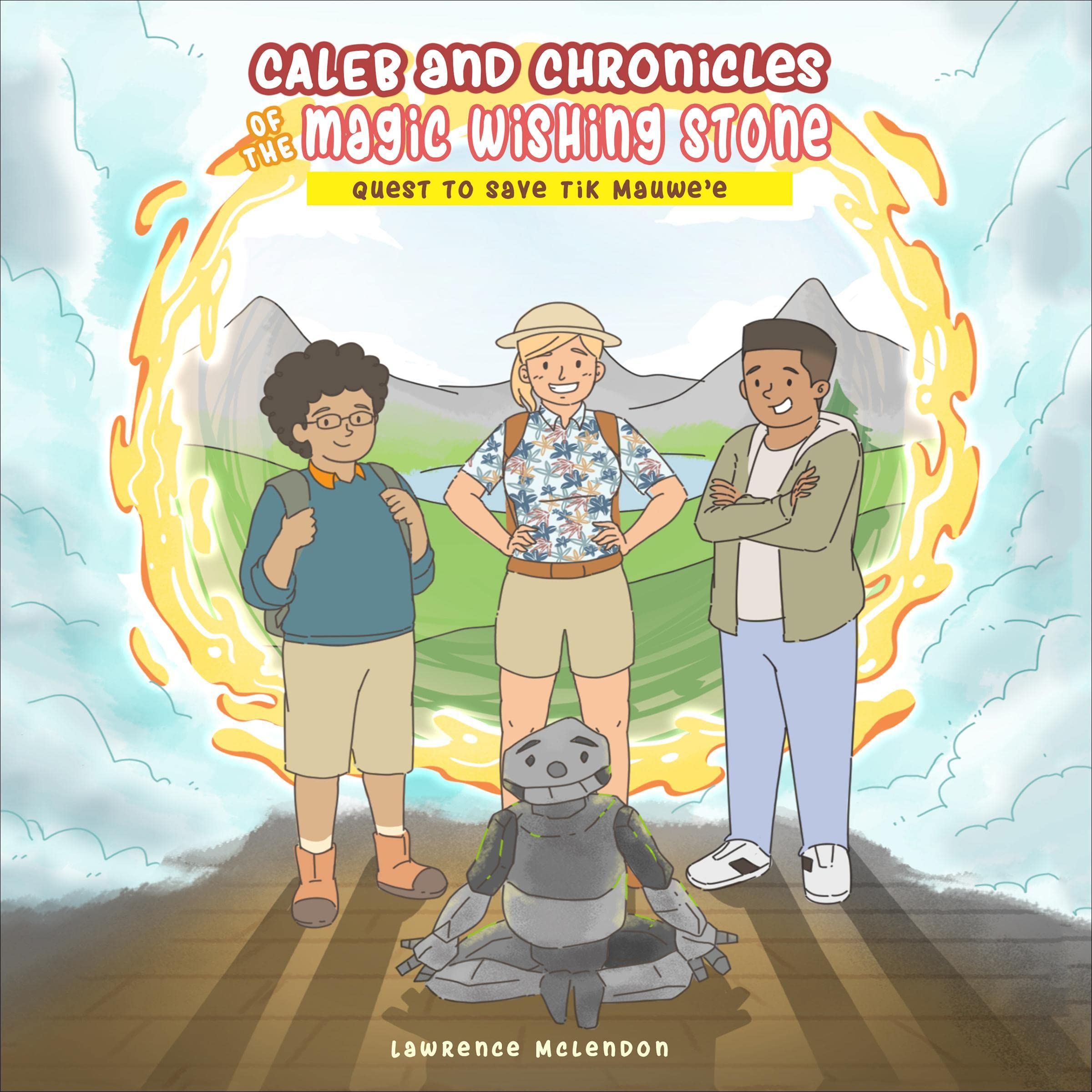 Cover art for Caleb and the Chronicles of the Magic Wising Stone: Quest to Save Tik Mauwe