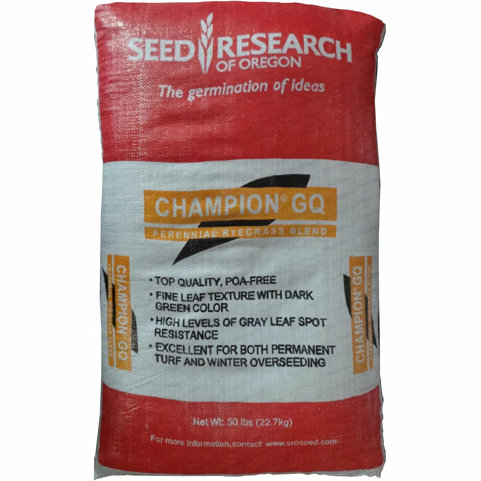 Champion GQ Perennial Ryegrass Seed (10 Lbs.)