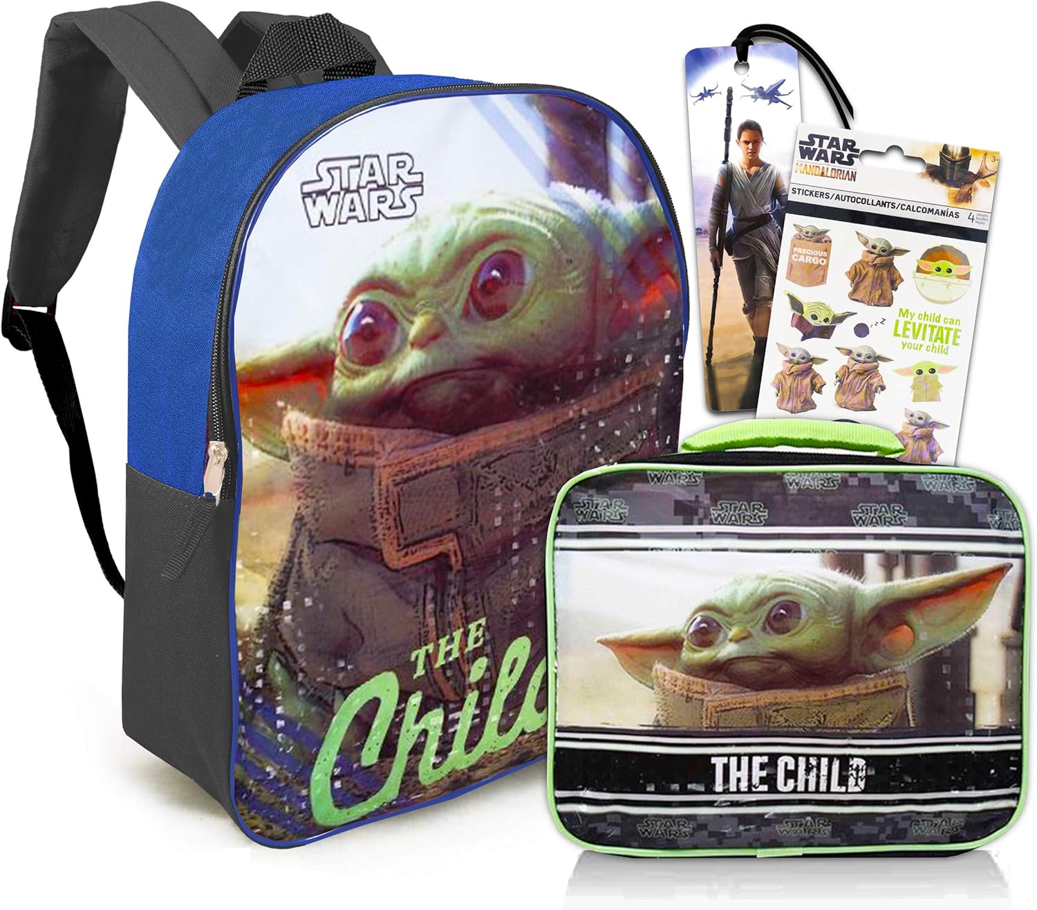 Disney Studio Mandalorian Backpack Bundle with 16 Inch