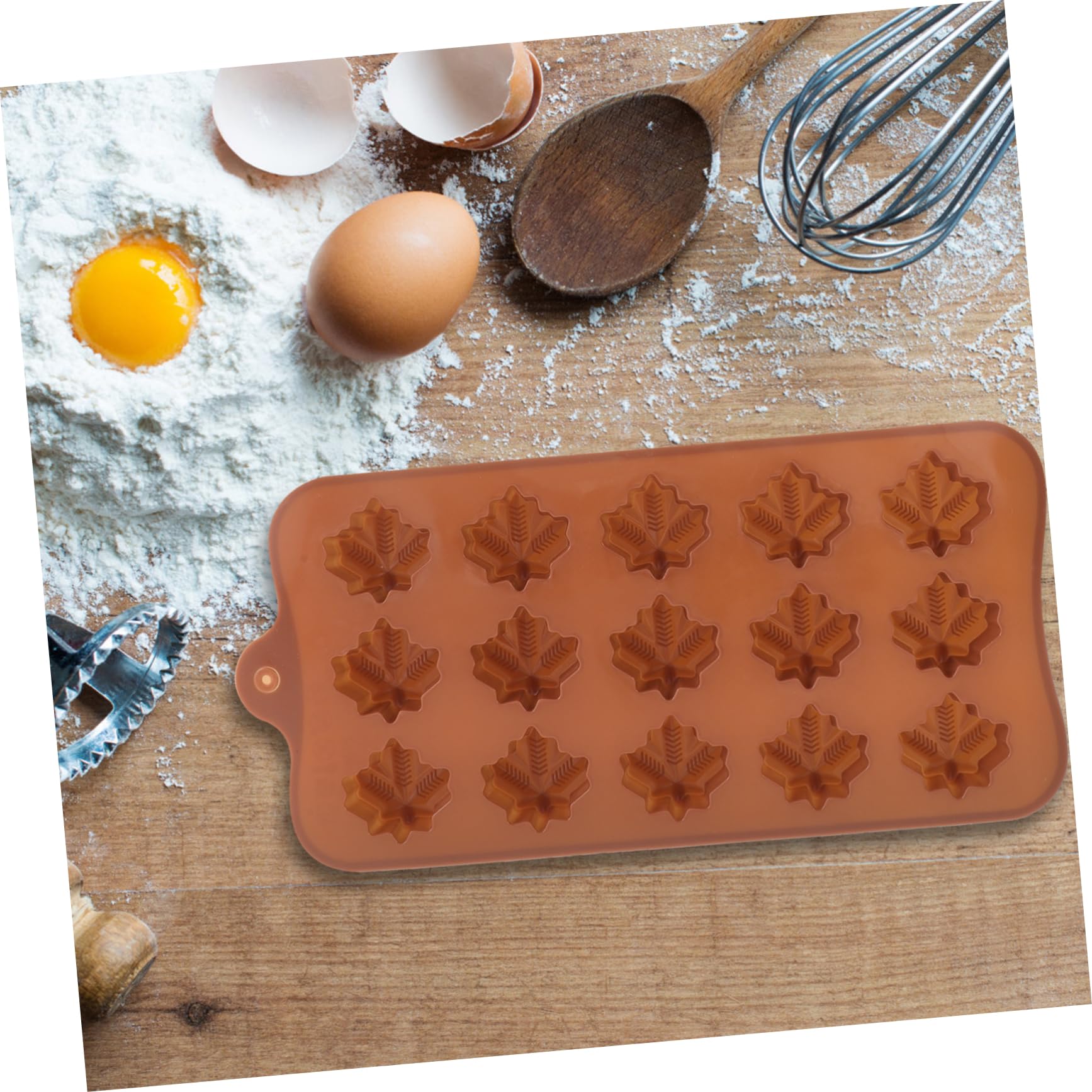 LIFKOME 6pezzi Stampo Silicone Per Cioccolato Forma Creativa Molds Multiuso Per Dolci e Fondente Colori Misti Per Cake Design e Regali Per Amanti Della