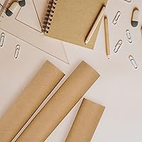 Vista 7 de MagicWater Supply Tubo de correo – 2 pulgadas x 15 pulgadas – Kraft – Paquete de 12 – para envío y almacenamiento de carteles, artes, manualidades