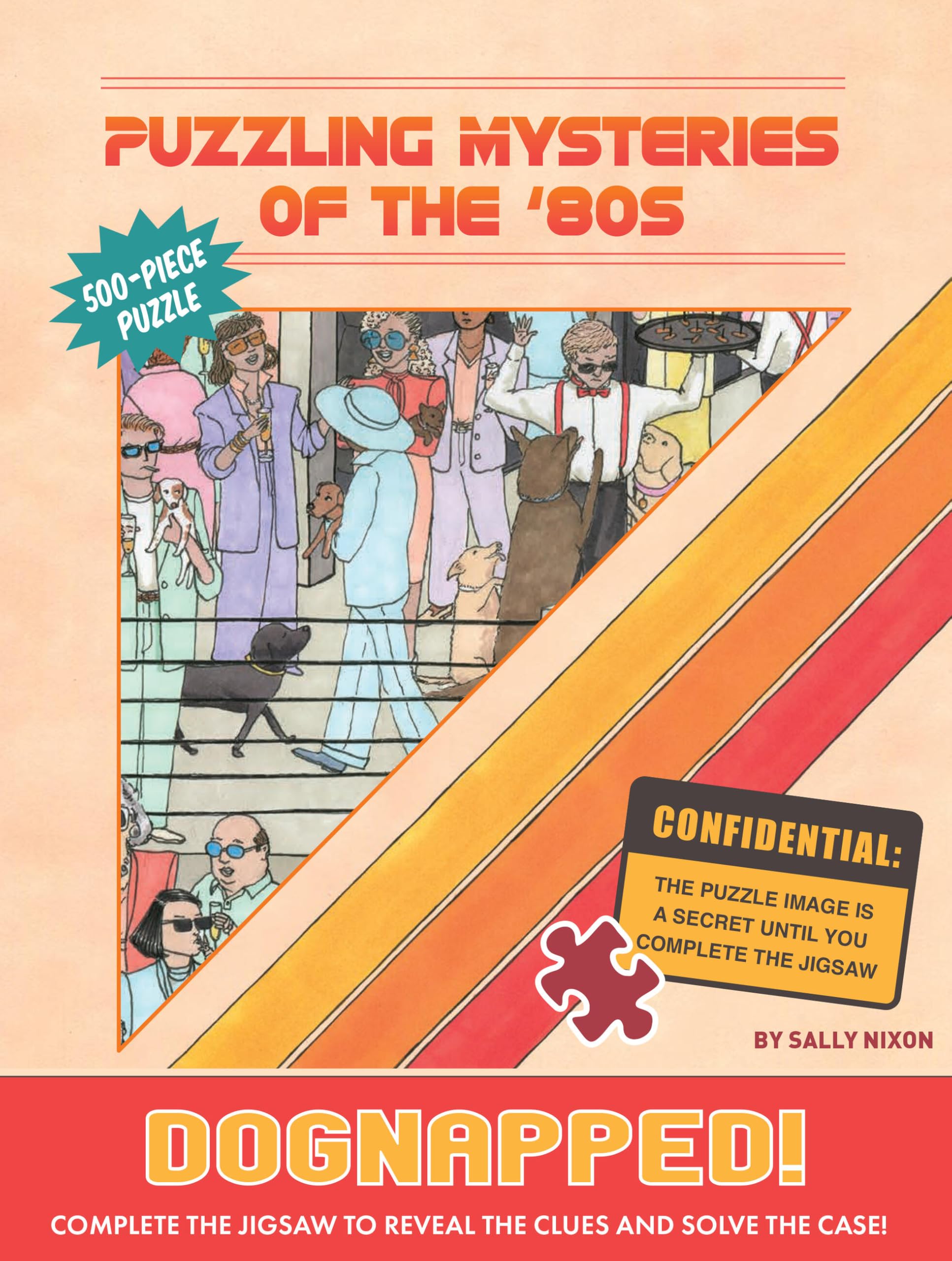 Puzzling Mysteries of The '80s Dognapped! 500-Piece Puzzle