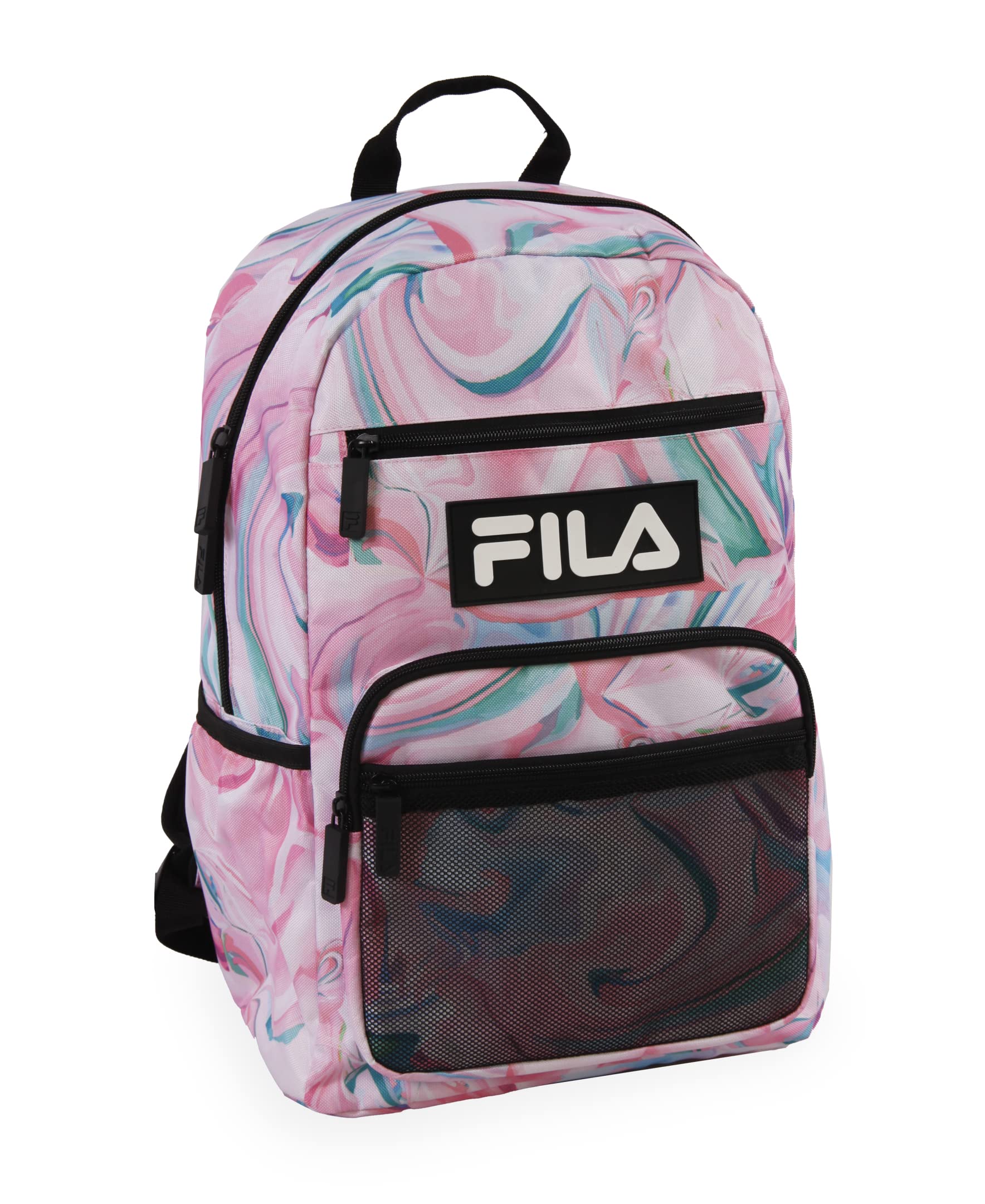 Fila Mochila unisex, Mármol rosa., Talla única, Vermont 2 - Mochila para portátil