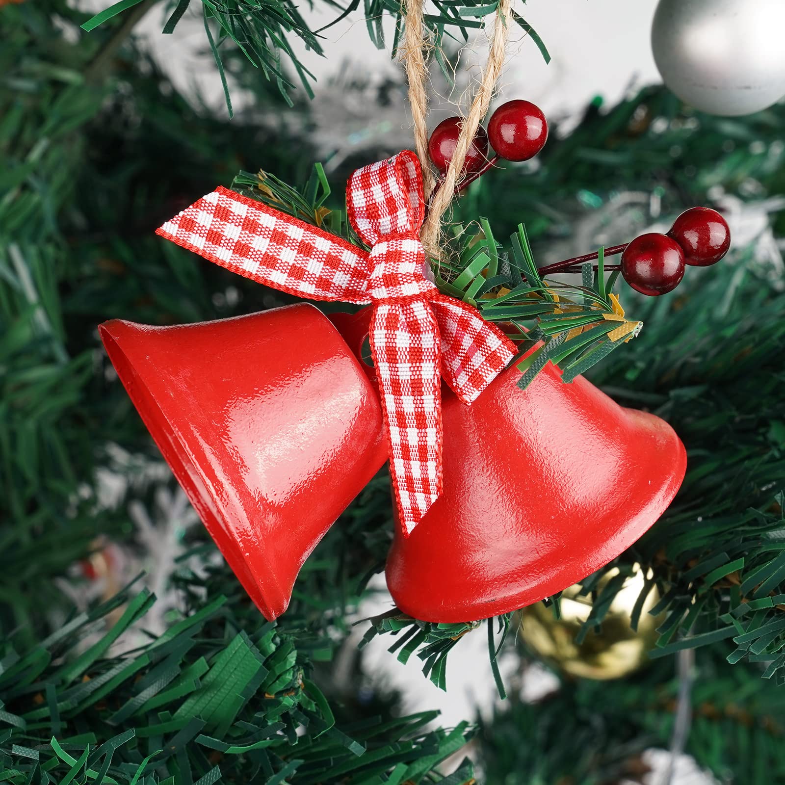 Clochettes Argent,Grelots En Métal Argent,12 Mm Petites Clochettes