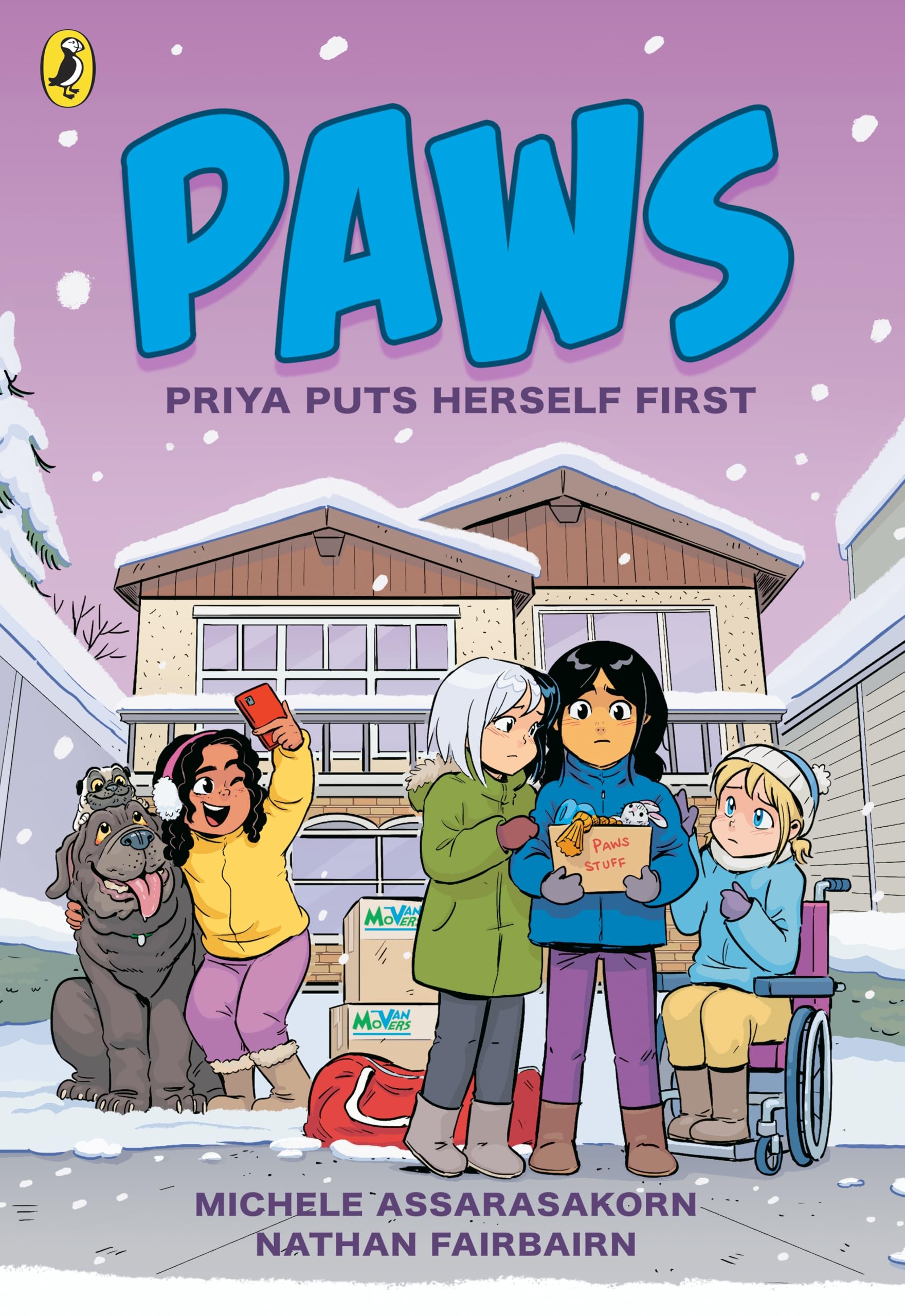 PAWS: Priya Puts Herself First: An adorable graphic novel series about friendship and pets perfect for fans of The Baby-Sitters Club: 3