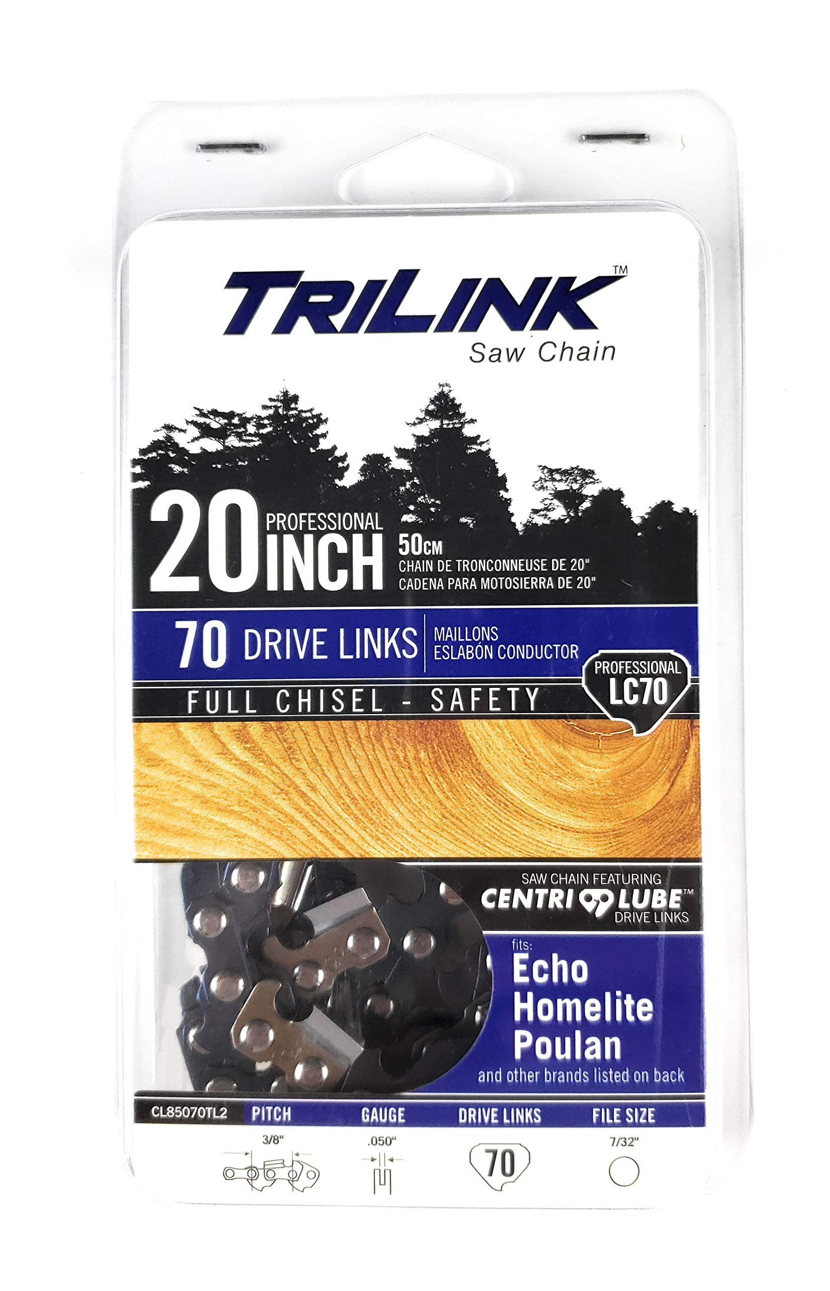 TriLink 20 Inch Saw Chain L70