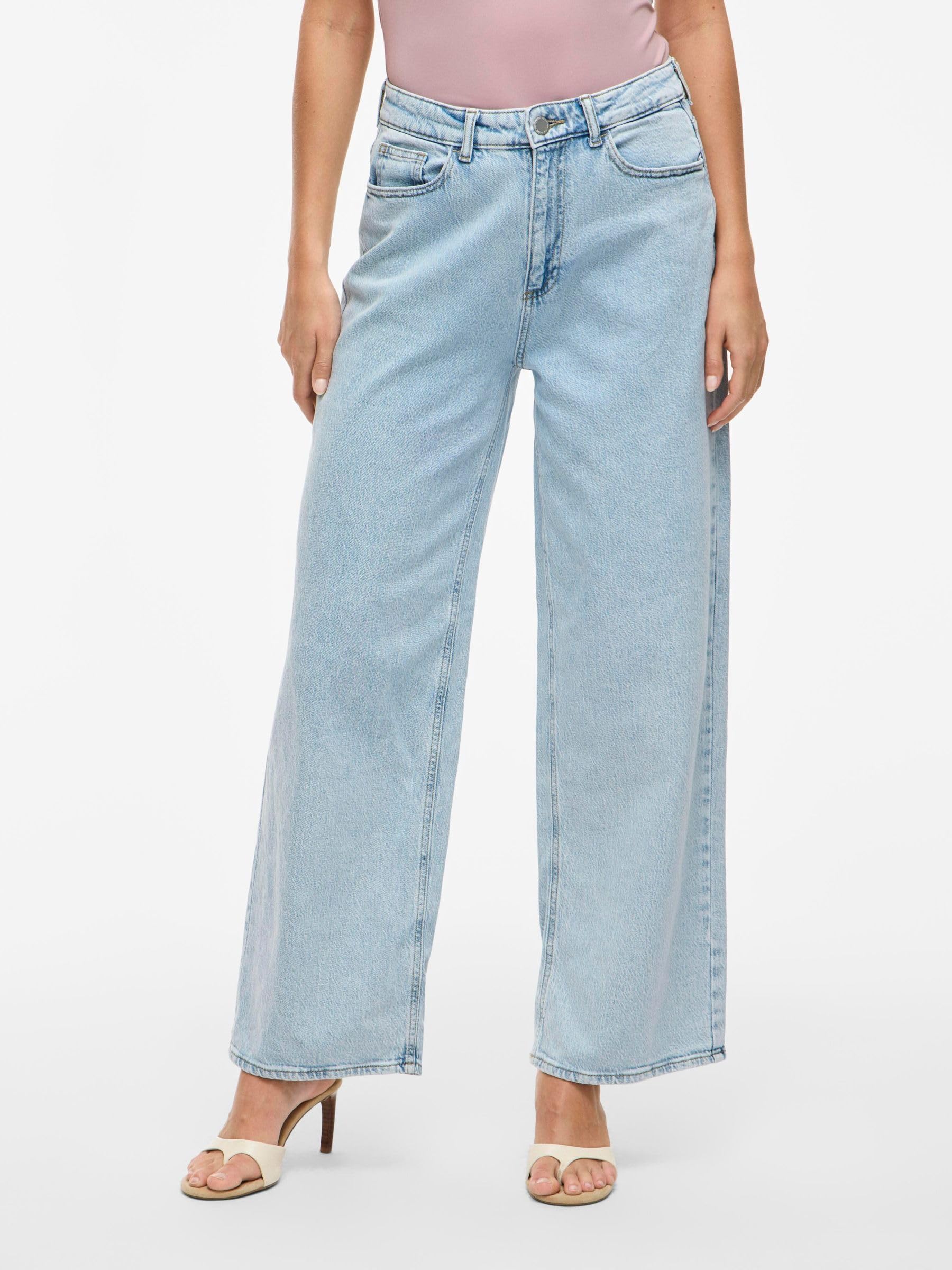 VILA Women's Vifreya Jaf Hw Jeans-Noos