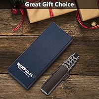 Vista 7 de Butane Torch Lighter, Refillable Kitchen Cooking Torch Windproof Adjustable Flame Solar Beam Torch HARYGATE Blow Torch with Safety Lock for Baking