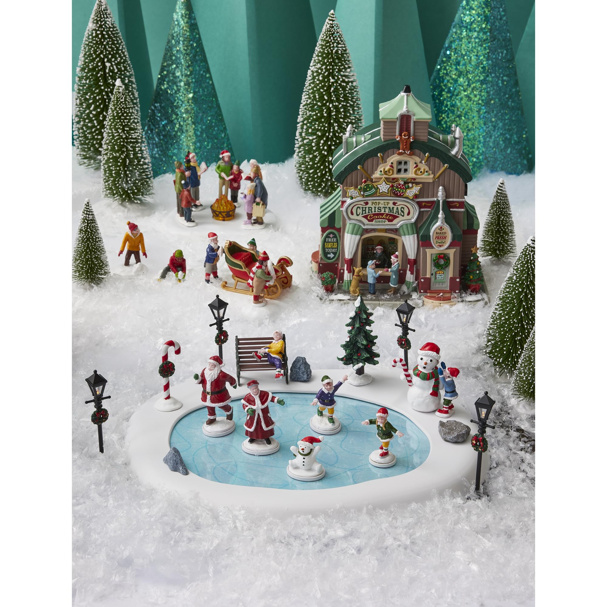 Lemax Pop-Up Christmas Cookie Shop con Luci – Caddington