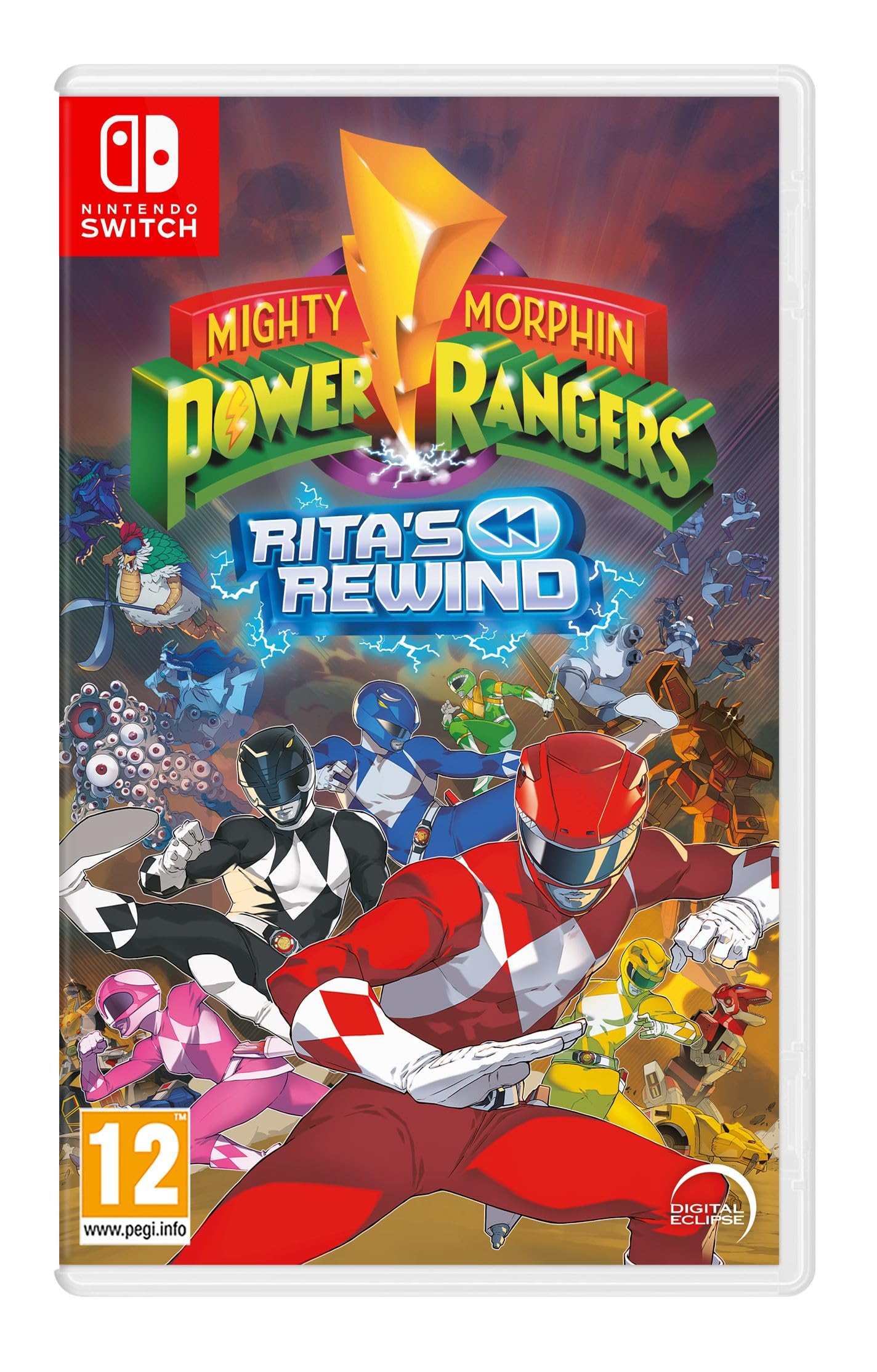 Mighty Morphin Power Rangers: Rita's Rewind SWITCH BRAND NEW AND SEALED