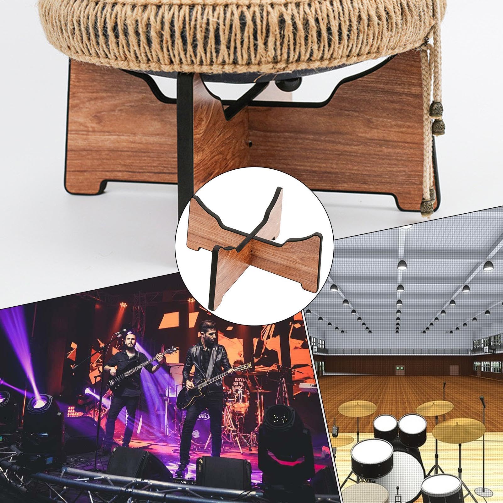 Supporto per tamburi eterei, portabicchieri del tamburo per tamburi - porta tamburo per tamburi a mano, del supporto per strumenti a percussione per tamburo etereo tamburo