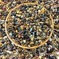 FANTIAN 5 lbs 1/4 Inch Natural Pea Gravel for Aquarium Fish Tank, Succulents, Vases, Plants & Landscaping