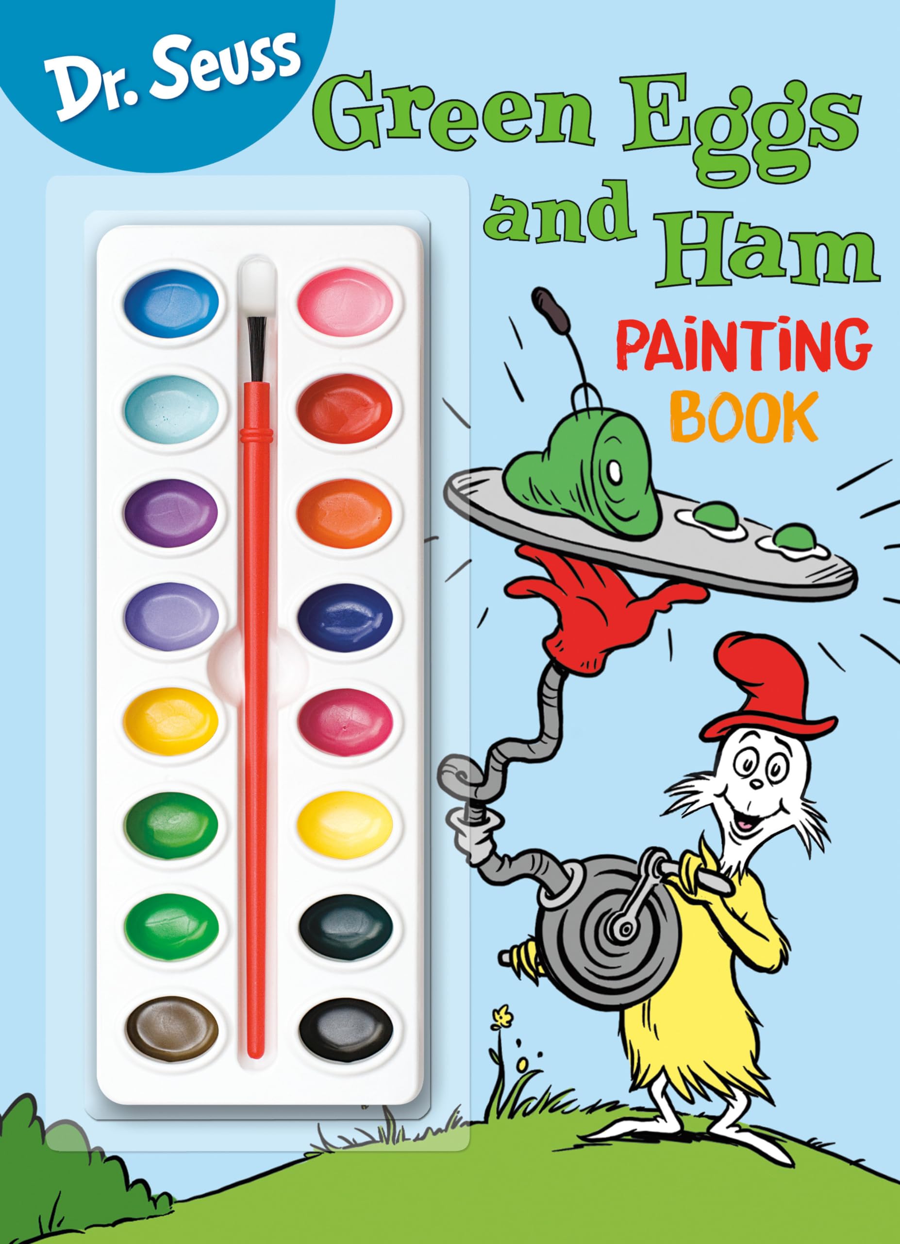 Dr. Seuss: Green Eggs and Ham Painting Book: Coloring and Activity Book with Paint Box (Green Eggs and Ham Novelty Books)
