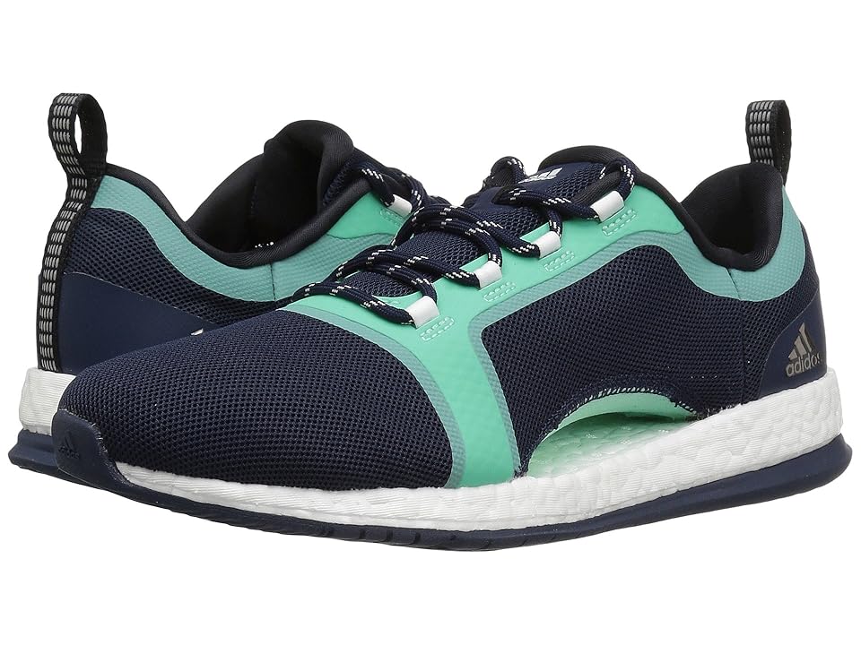 

adidas Pure Boost X TR 2 (Collegiate Navy/Core Black/Easy Green) Women's Cross Training Shoes, Blue
