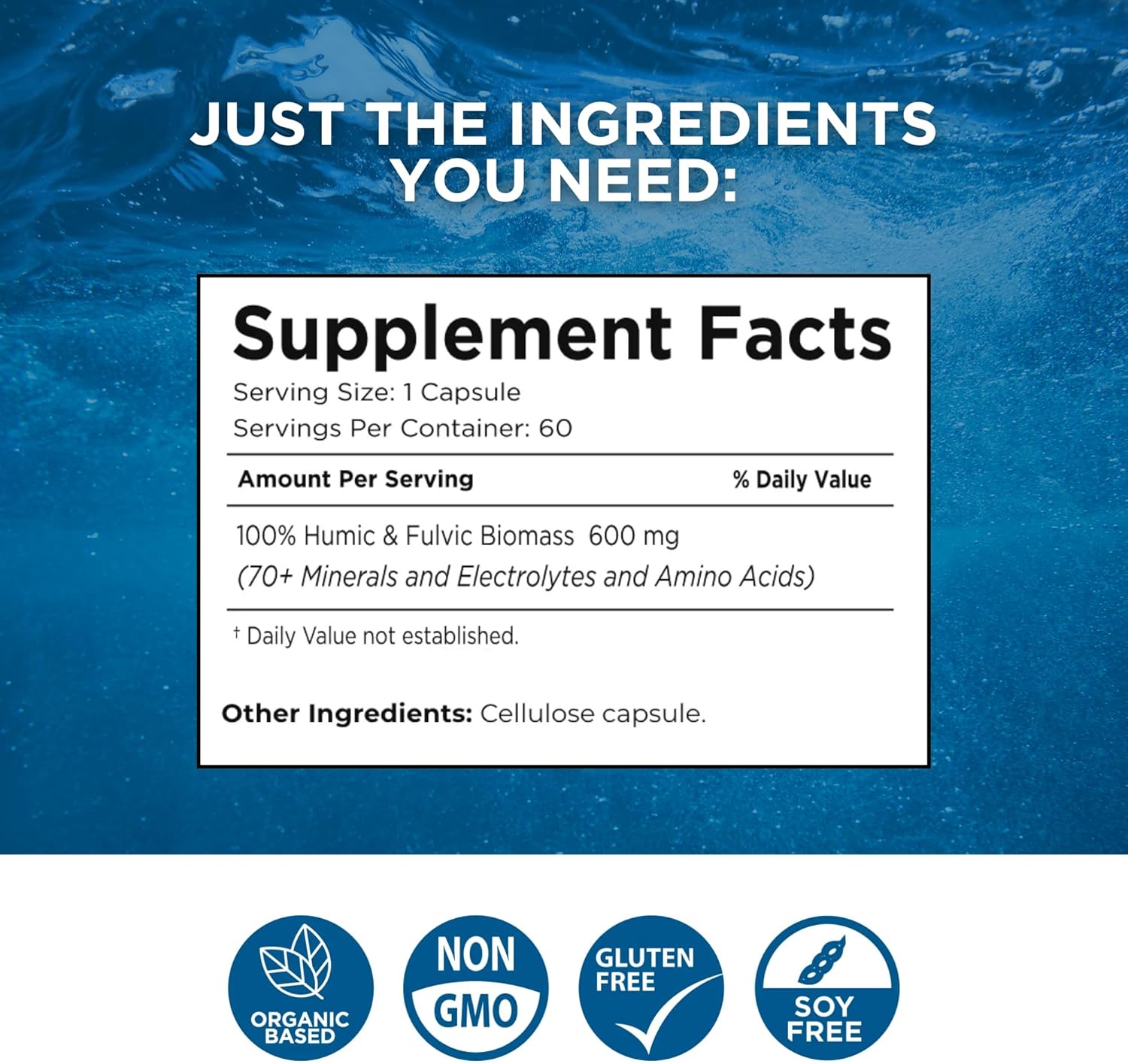 Beam Minerals Complete Multi-Mineral Capsules | Electro-Boost Plant-Based Electrolytes and Micronutrients for Men and Women | Help to Boost Immunity, Support Gut Health and Improve Sleep | 60 Capsules