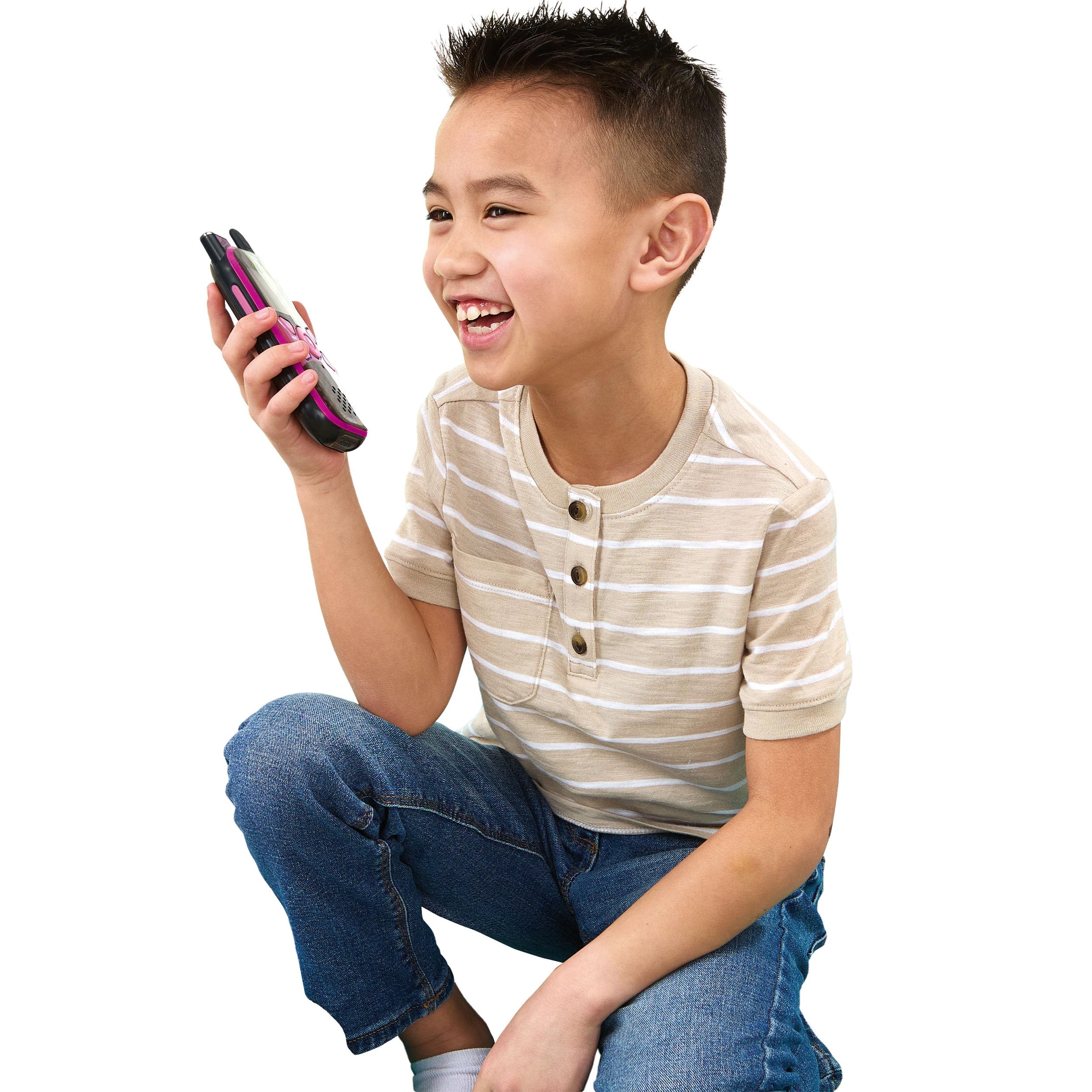 Vtech KidiTalkie Explorer Walkie-Talkie für Kinder, Rosa