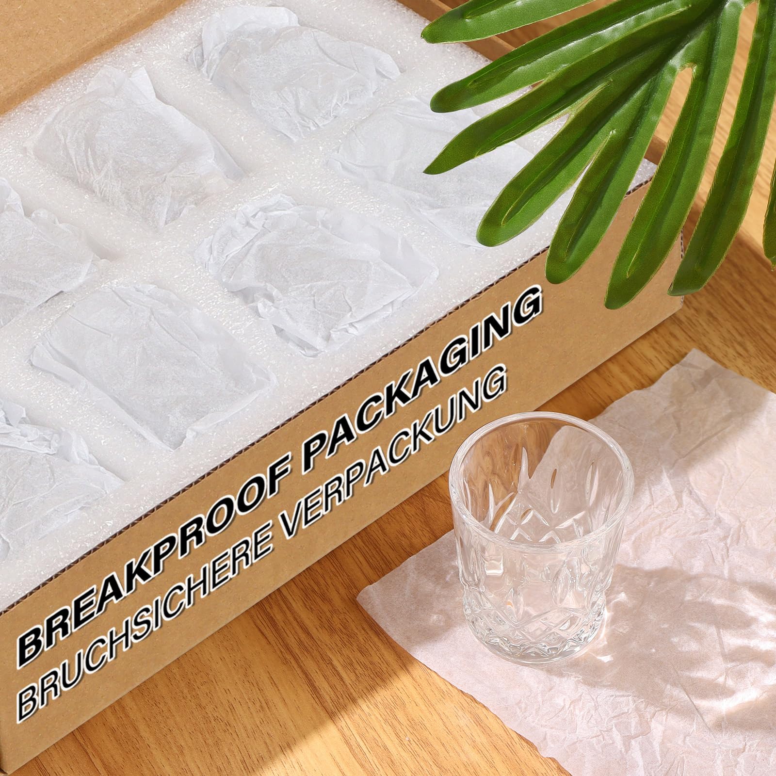 Set Di 8 Bicchieri Shot Da 5 Cl - In Vetro Senza Piombo, Lavabili In Lavastoviglie, Con Fondo Pesante - Foto 10