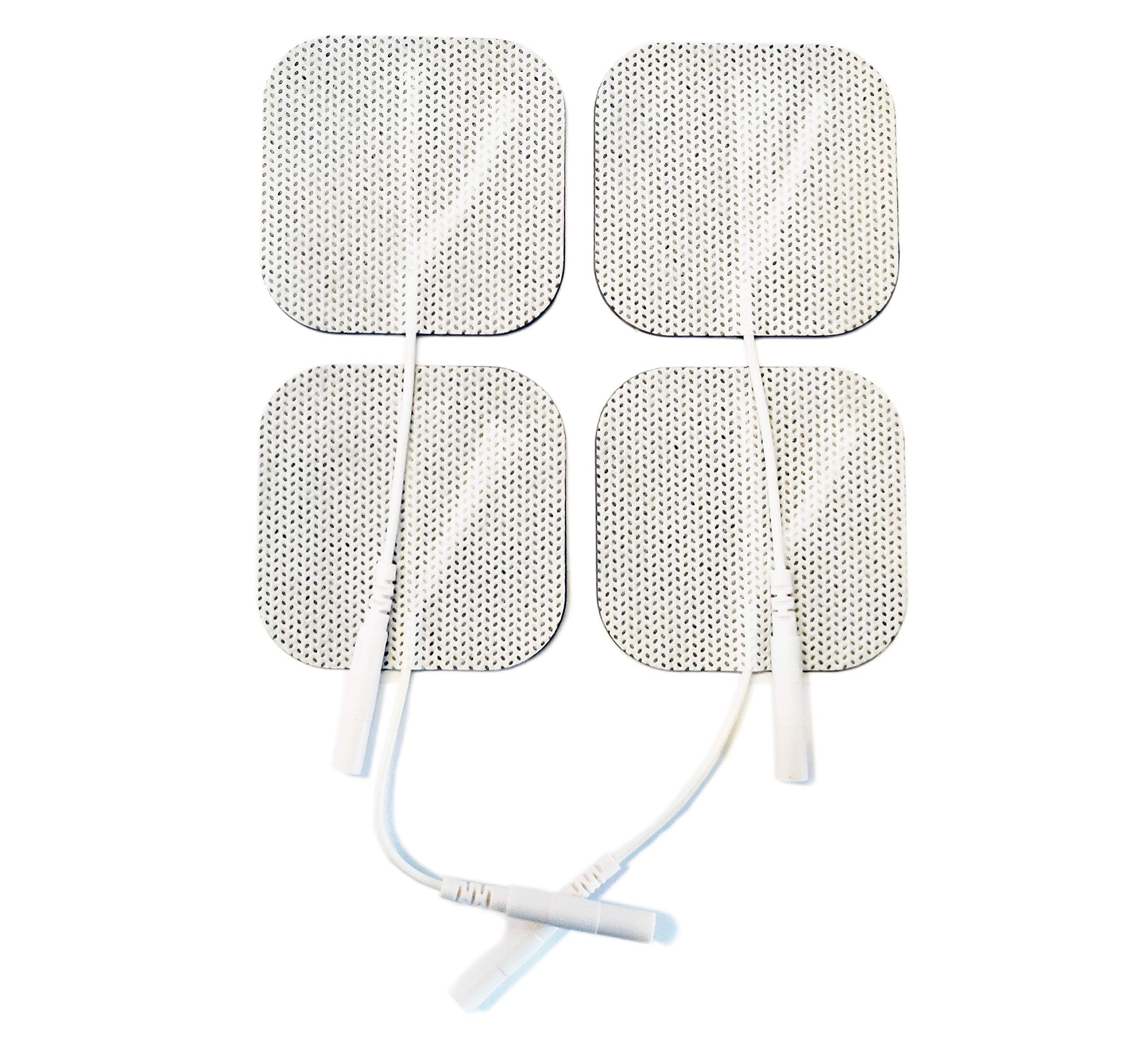 8 x TENS Electrodes Replacement Pads (2 Packs of 4), Back, Shoulder