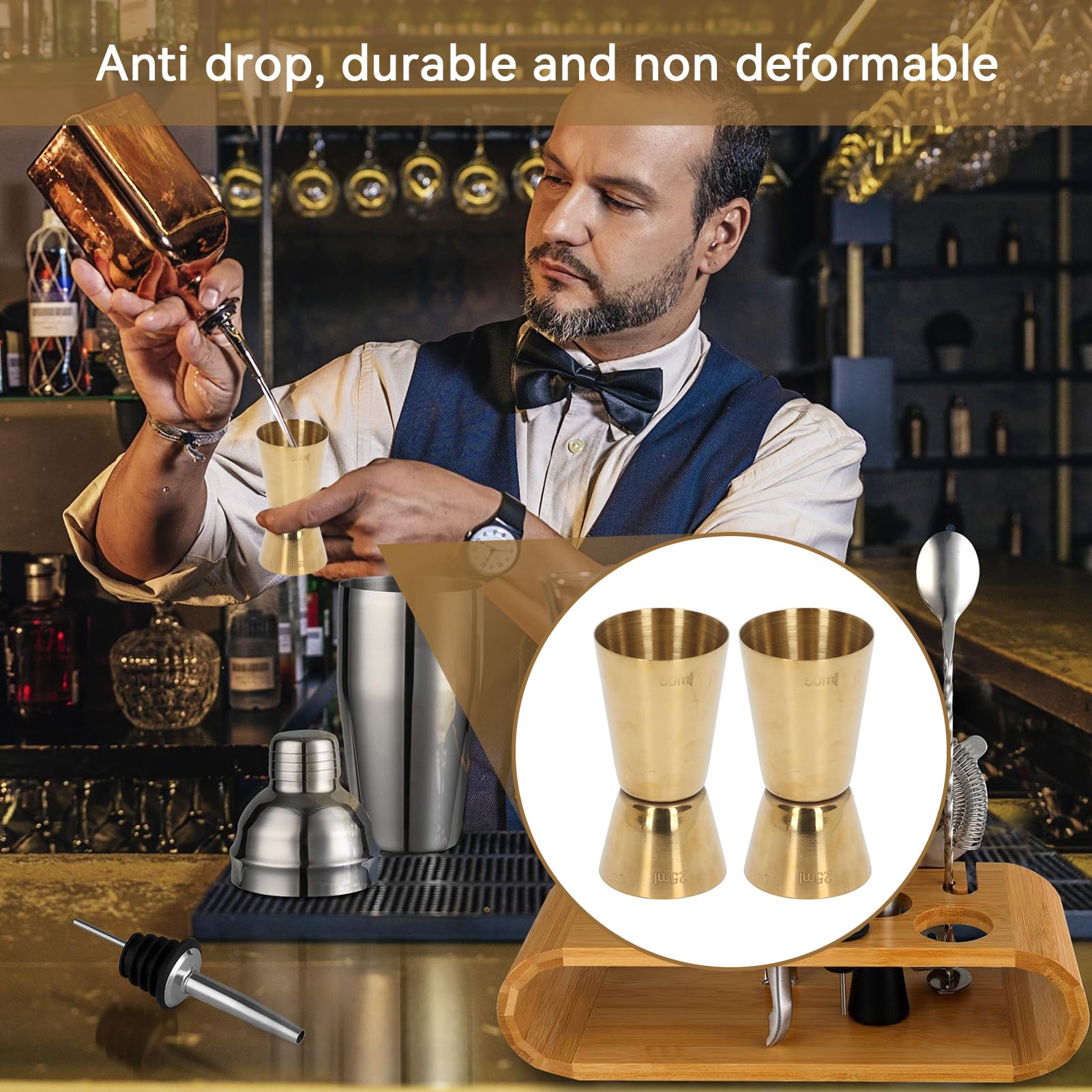 Misurino cocktail Jigger in acciaio | Sarti Webshop