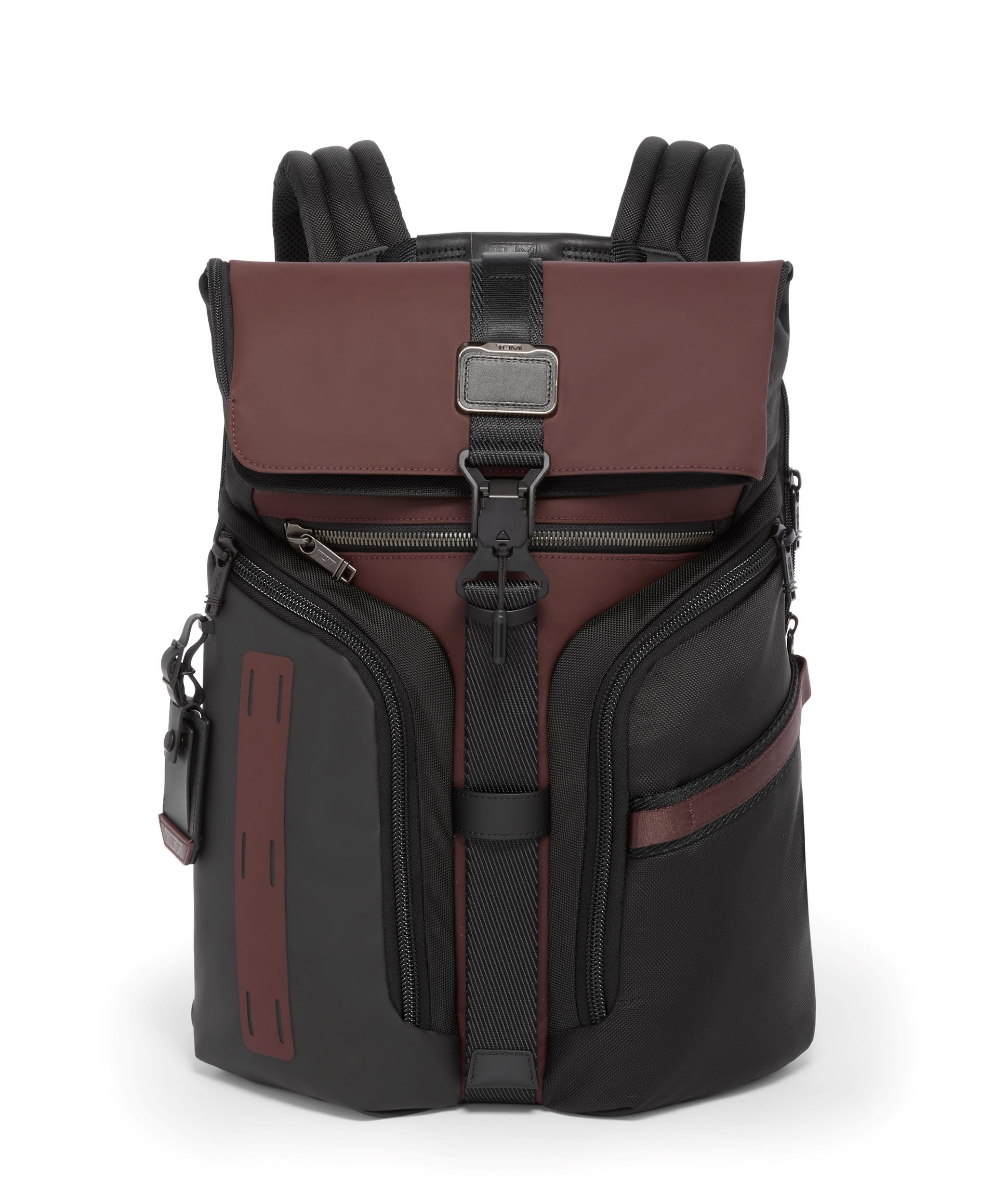 Tumi Mens Logistics Flap Lid Backpack Oxblood One Size