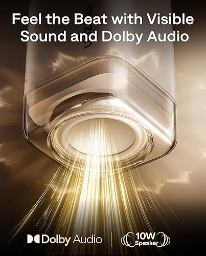 Miniatura 5 de Aurzen BOOM Air - Proyector portátil Google TV con WiFi y Bluetooth, alimentado por USB-C, proyector inteligente para películas al aire libre y en